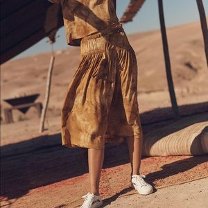 Madewell tie dye skirt